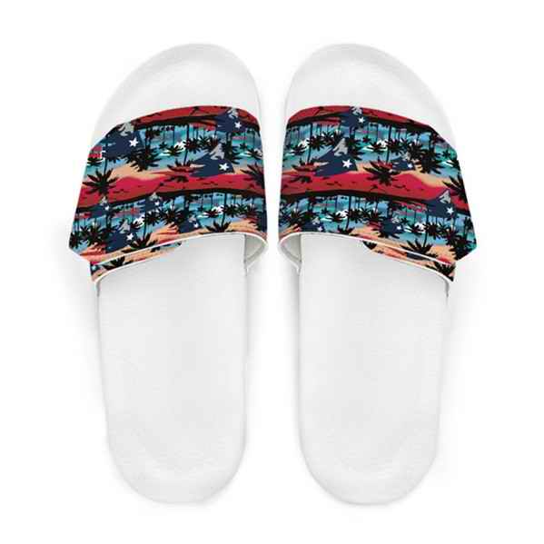 Women's New England Patriots Beach Adjustable Slides Non-Slip Slippers/Sandals/Shoes 002